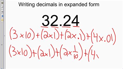 Module 1 Lesson 6 Decimal Expanded Form YouTube