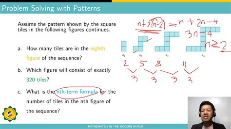 Module 3 Lesson 1 Problem Solving with Patterns YouTube