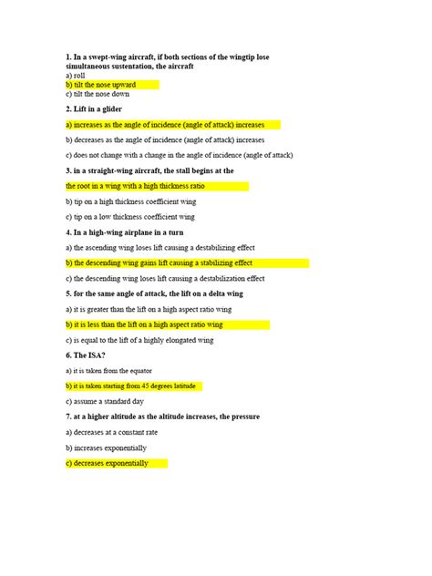 Module 8 aerodynamics question bank. exe what could cause your problem and how to ...