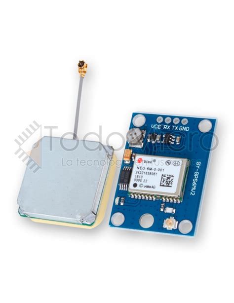 Modulo GPS GY-NEO6MV2 con antena. 