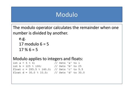 Modulo online.  Tool to decrypt/encrypt with modulo.  Modulo calculations applied on numbers...