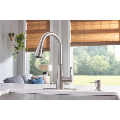 Moen Hadley 87245 Pull Down Kitchen Faucet Chrome Power …