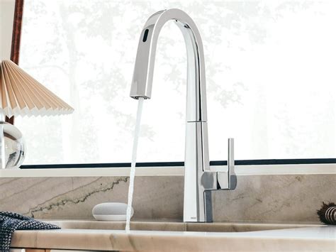 Moen Smart Faucet with Motion Control lets you switch it on and off