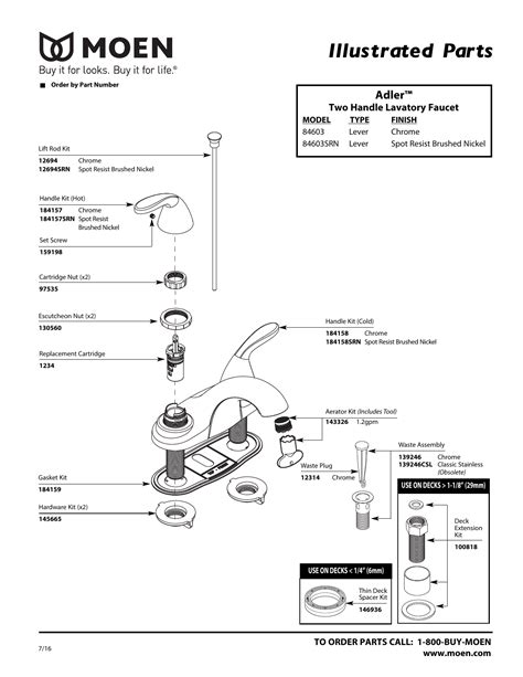 Moen adler bathroom faucet installation instructions. Oct 24, 2016 · Installation instructions included with the Moen Adler Single-Handle 4-Spray Tub and Shower Faucet in Chrome (Valve Included) cover the use of the Plaster Ground when installing the fixture. The Plaster Ground is used to determine the depth of the rough-in valve based on the thickness of the finished shower wall. 