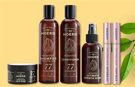 Moerie beauty. Hair growth products. Natural ingredients only, created to combat hair loss and boost healthy growth. Take a free quiz to learn more about your hair needs. 