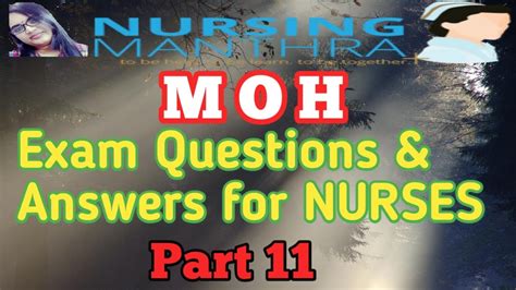 Moh exam questions for nurses guide. - Chevrolet daewoo tacuma workshop repair manual.