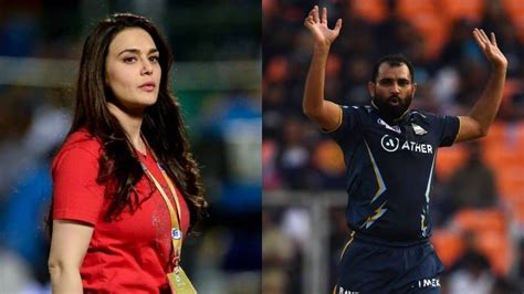 Mohammad Shami posts viral photo with Preity Zinta; caption leaves fa…