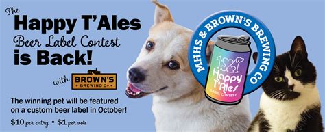 Mohawk Hudson Humane Society, Brown’s Brewing launches pet beer label contest