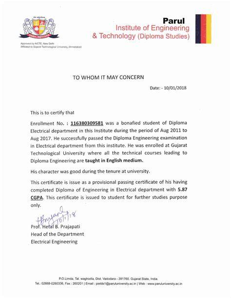 Moi letter format.  For reference, a sample This letter is issued upon the re...