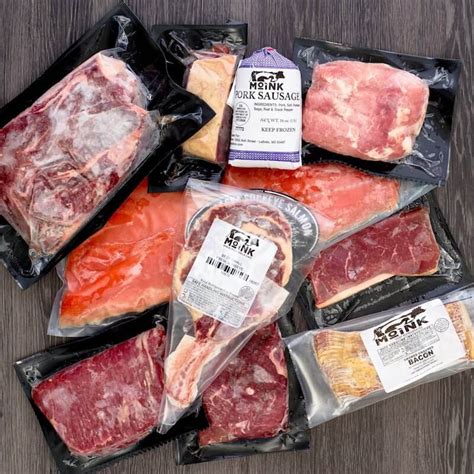 Moink meat. Mar 4, 2019 · March 4, 2019. Updated: September 26, 2022. Moink is a meat subscription service that delivers boxes of humanely raised meat, connecting “tender-hearted carnivores” to a community of small, sustainable farmers. Choose from among the highest quality wild-caught salmon, grass-fed and grass-finished beef and lamb and pasture-raised pork and ... 