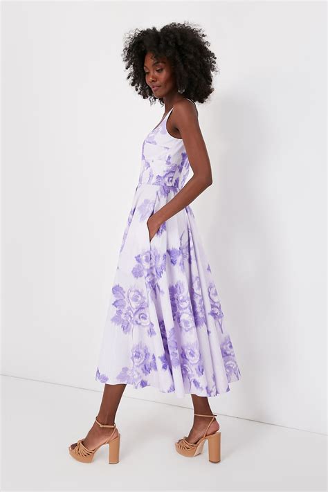 Moire Rose Lilac Mona Dress Emilia Wickstead Tuckernuck