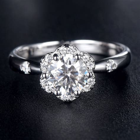 Moissanite promise ring. Moissanite Engagement Ring for Women Sterling Silver Wedding Ring with 18K White Gold Plated D Color VVS1 Moissanite Diamond Promise Ring Size 4-10. 4.5 out of 5 stars 437. $97.99 $ 97. 99. 20% coupon applied at checkout Save 20% with coupon (some sizes/colors) FREE delivery Thu, Mar 14 