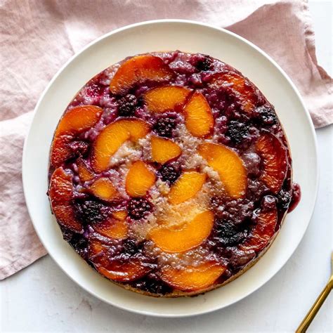 Moist Peach Upside Down Cake Recipe - allrecipes.com