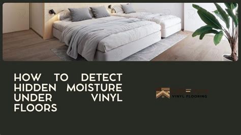 Moisture under vinyl flooring.  Each product below includes a direct link to Amazon...
