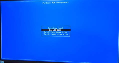 Mok manager efi utility.  Nov 4, 2012 · Disabling Secure Boot Note: Several Linux ...