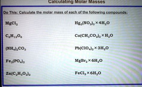 Molar mass of Pb(ClO3)2