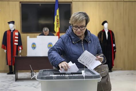 Moldova is voting in local elections as authorities accuse Russia of meddling