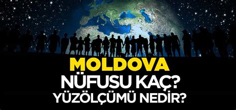 Moldova nın nüfusu