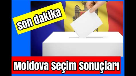 Moldova seçim sonuçları