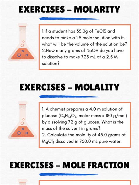 Mole fraction questions. .  ...