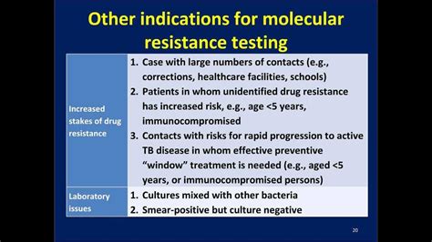 Molecular Diagnostics for Tuberculosis What Are NAATs and How Do You