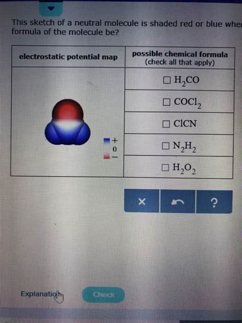 Molecular Models of Neutral Molecules - OneClass