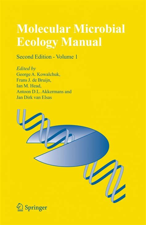 Molecular microbial ecology manual 2 volume set. - Mini escavatore yanmar b22 manuale in 2 parti.