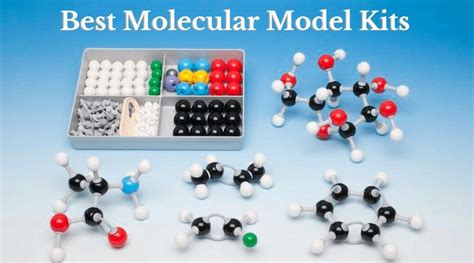 Molecular model examples.  They range from simple plastic kits used in chemistry...