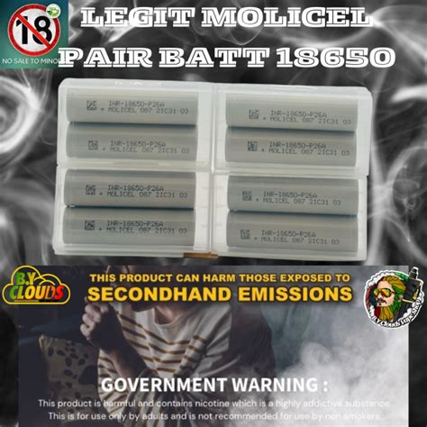 Molicel legit check.  The G58 didn&rsquo;t perform as well as I hope and I really want to try the...