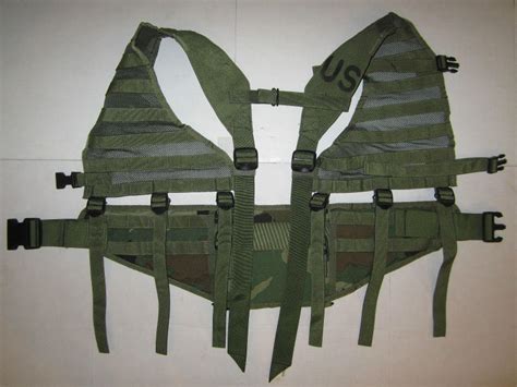 Molle belt system.  MOLLE is a replacement for the current ALICE system ...
