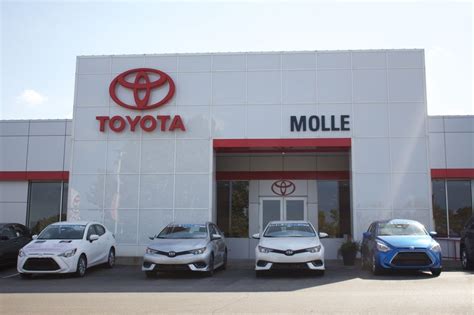 Molle toyota missouri. Molle Toyota in Kansas City, MO offers new and used Toyota cars, trucks, and SUVs to our customers near Overland Park. Visit us for sales, financing, service, and parts! ... How to Sell Your Vehicle to Molle Toyota in Kansas City, MO, 64114. Online Shopping Tools in Kansas City, MO, 64114. 