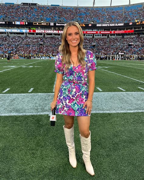 Molly mcgrath beach. Nearly a month ago ESPN sideline reporter Molly McGrath put her athletic background to the test. Following a game between the West Virginia Mountaineers and Pitt Panthers, McGrath was set to ... 
