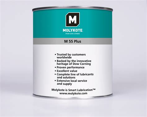Molykote m 55 plus.  About MOLYKOTE&reg; Specialty Lubricants For more than 70 years, cu...