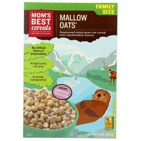 Mom’s Best® Mallow Oats® cereal. 🥣 🥣 🥣 cereal, Avena sativa