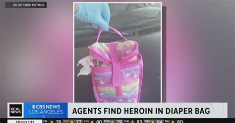 Mom arrested after 5 pounds of heroin found hidden in a diaper bag