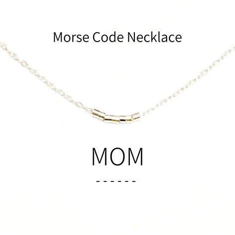 Mom in Morse Code