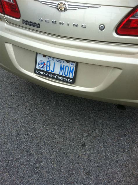 Mar 26, 2024 · 34. This license plate that loves cats and is clever about it: u/ContactHorror / Via reddit.com. 35. This license plate that's trying to send a message: u/ednasmom / Via reddit.com. 36. This ... . 