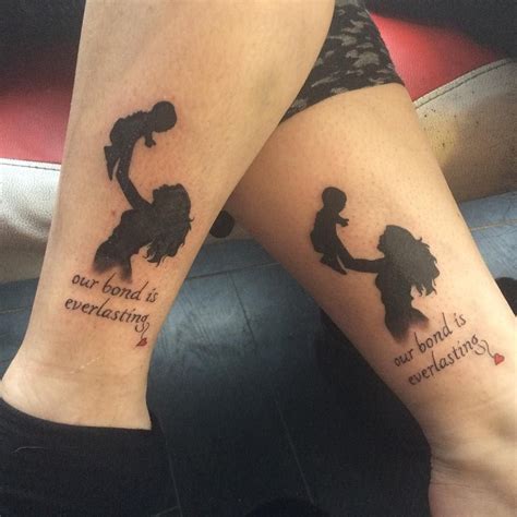 Mom son and daughter tattoos. Butterflies. View full post on Instagram. Not only beautiful but also a metaphor for hope, transformation, and life, butterflies make the perfect image for a mother-daughter tattoo, especially with the added message. 14. 