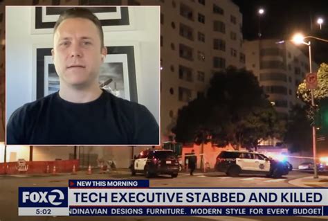 Moments following stabbing of tech executive in SF captured on surveillance video and 911, local news site reports