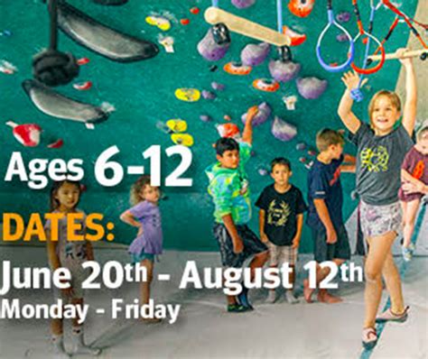 Momentum climbing camp.  We provide exciting Youth Programs for ages 3...