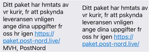 Moms.postnord.se äkta