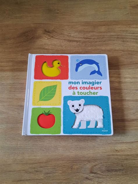 Mon grand imagier des couleurs à toucher