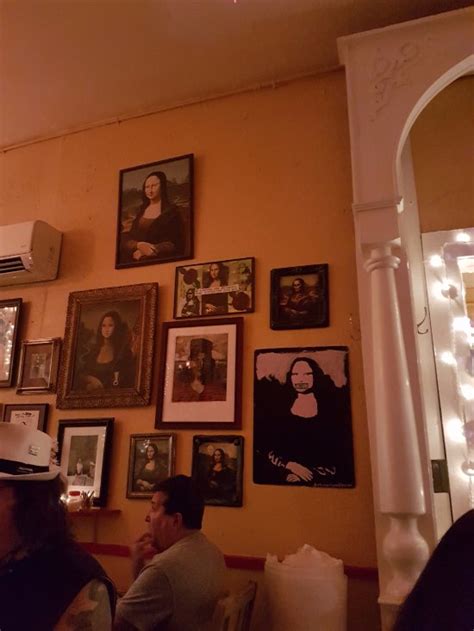 Mona lisa new orleans. Delivery & Pickup Options - 520 reviews of Mona Lisa Restaurant "This place is below dive. Teeny, tiny dining rooms, and as dark as midnight. But the ambiance simply cannot be beat. ... Restaurants of New Orleans French Quarter. By Ryne B. 93. NOLA . By Sheldon L. 11. New Orleans Pizza. By Joi B. People Also Viewed. Vieux Carre Pizza. 532 $ … 