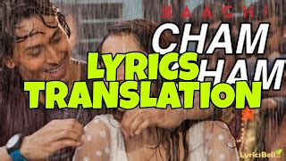 Monali Thakur - Cham cham cham lyrics + English translation