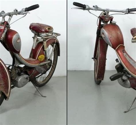 Monarped 1957 - Moped - Monark - Vintage med Platina Säljs