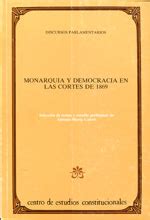 Monarquía y democracia en las cortes de 1869. - Bergeys manual of determinative bacteriology 9th edition free d.