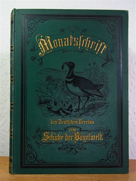 Monatsschrift des deutschen vereins zum schutze der vogelwelt. - Roland w 30 manuale di servizio.