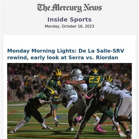 Monday Morning Lights: De La Salle-SRV rewind, early look at Serra vs. Riordan