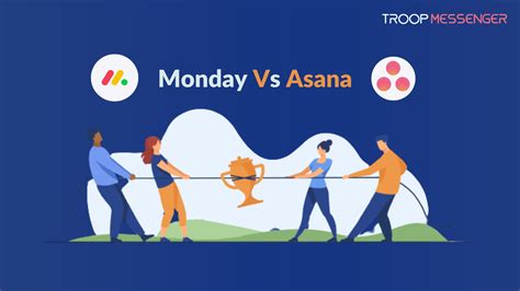 Monday vs asana. The paid plan of Asana starts at $10.99 per person/month. With monday.com, it’s $8 per person/month. The free plan of Asana lets you collaborate with 15 team members, while in monday.com's free plan, only two co-worker can collaborate. Considering all the above features, we have concluded that Asana is a better choice than monday.com. 