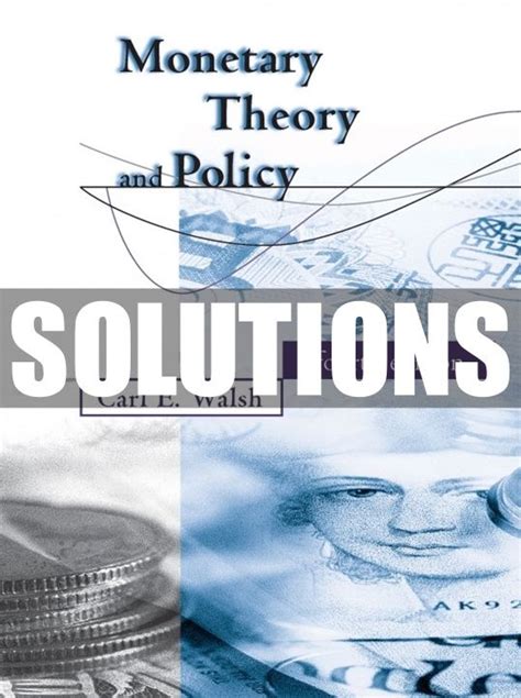 Monetary theory and policy walsh solution manual. - The pocket idiots guide to bioidentical hormones.